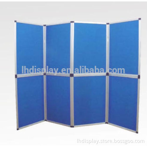 Aluminium folding screen with 8 pcs for advertising display